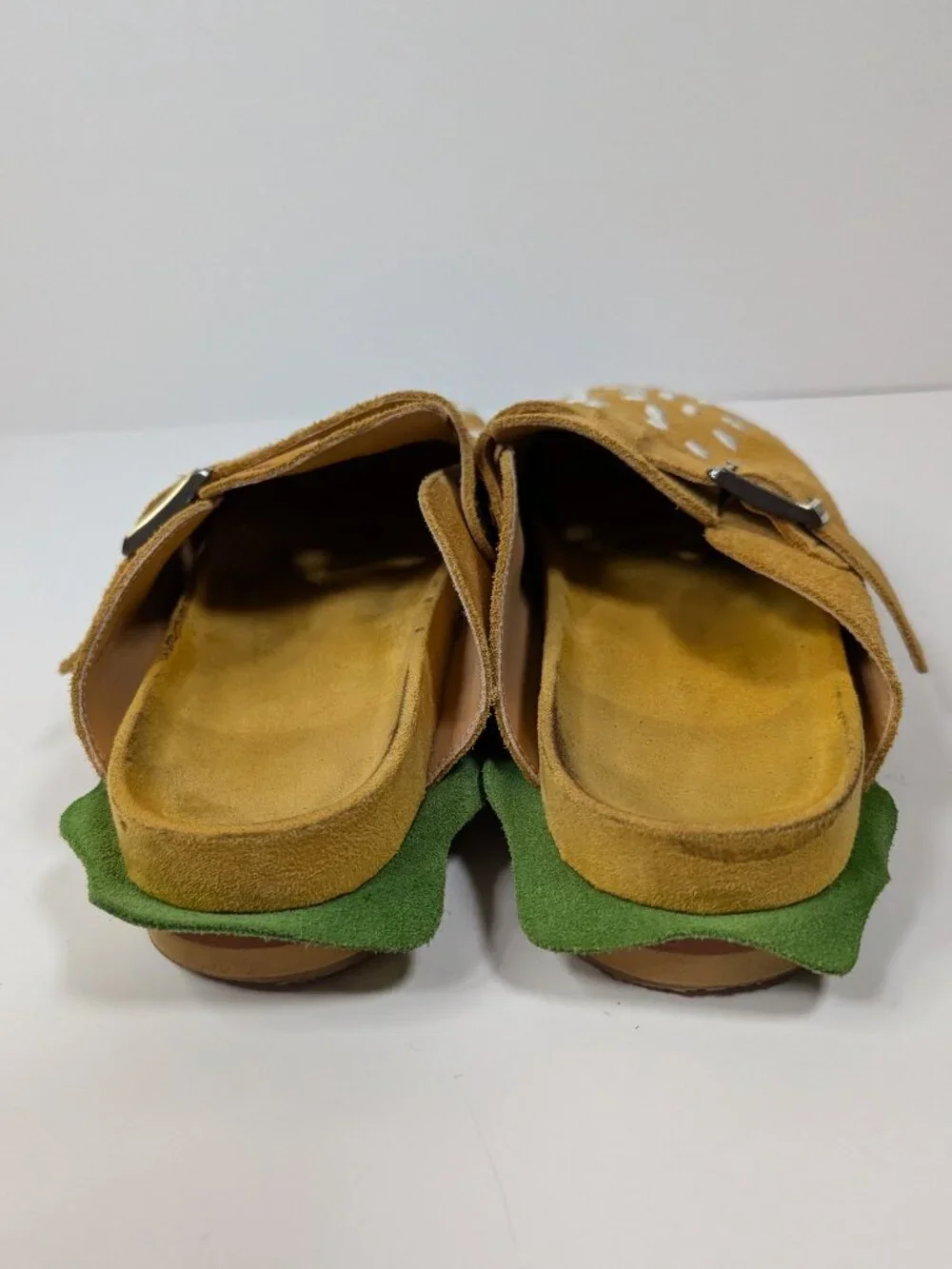 Great condition Burger Theme Hello Slippers brand shoes - size 38/8 - Picture 9 of 16